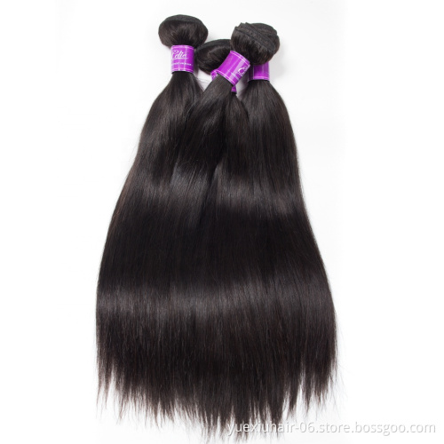 Celie Indian Straight Human Hair Soft Mink Extension Straight Unprocessed Cuticle Aligned Hair Wholesale Virgin Hair